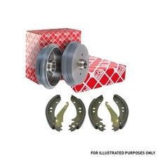 FEBI BILSTEIN Rear Brake Drums