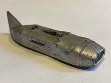 Vintage Diecast Dinky Toys #23m Thunderbolt Land Speed Record Car in silver