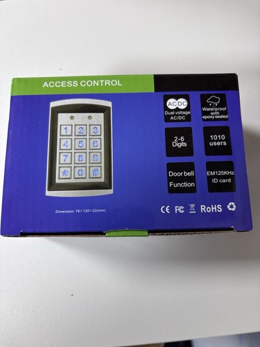 Access keypad door - access,