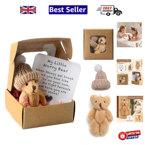 Mini plush worry bear - mini,