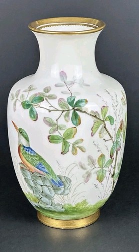 Minton 1880 porcelain vase - minton,