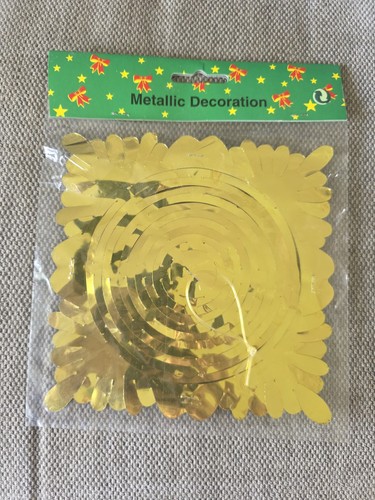 Small gold long metallic - gold,