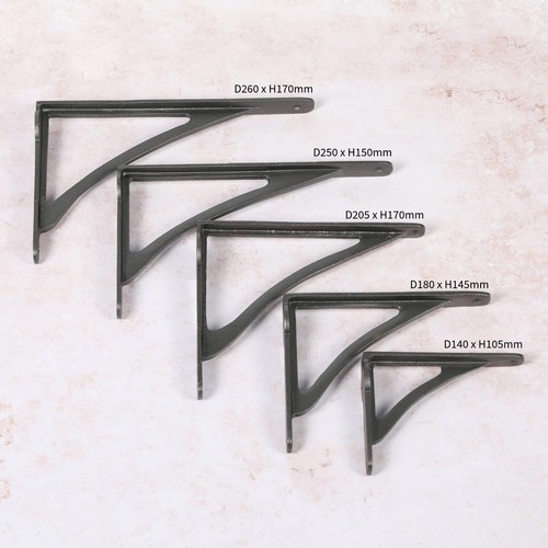 Cast iron polished shelf - cast,