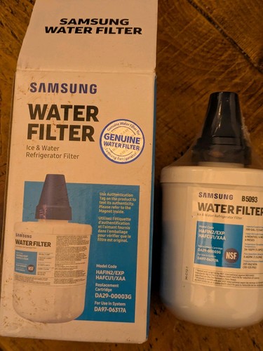 Samsung fridge water filter - fridge,