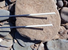 GHOST HUNT RODS 1 x pair White