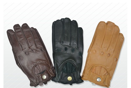 Driving gloves leather vintage - leather,