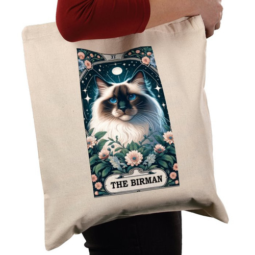Birman cat tote bag - ,, tarot