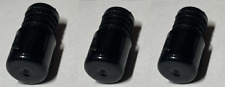 3x Ikea Stoppers for Brimnes Wardrobe, Plastic, Black Part # 123840