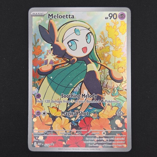 Pokemon tcg card meloetta mep - pokemon,