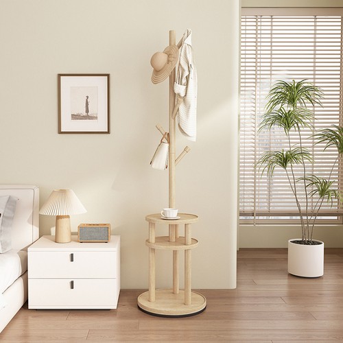 Wooden coat stand garment rack - stand,