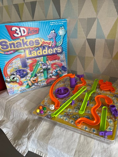 Snakes and ladders - snakes, 3d