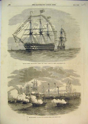 Original old antique print - original,