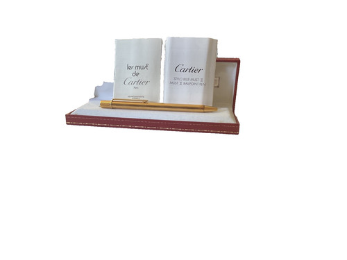 Cartier stylo bille must - stylo, ii