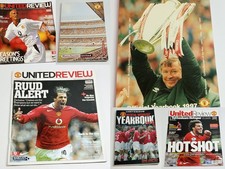 Manchester United Football Programmes & Year Books