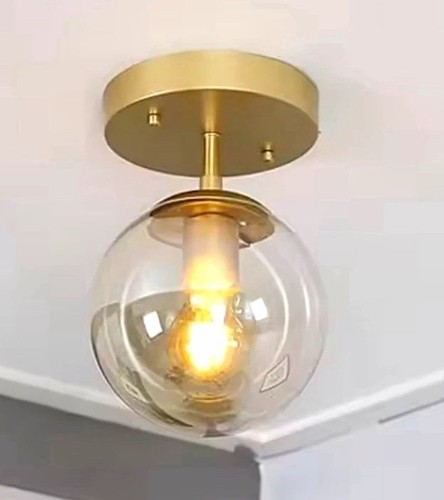 Gold flush mount ceiling - gold,