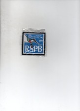 RSPB CLOTH BADGE WITH RSPB LETTERS KHJG 100 YEARS GIRL GUIDING