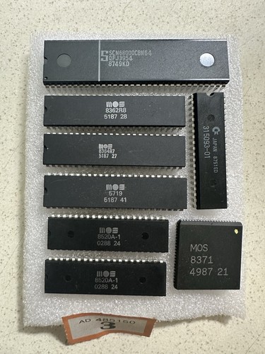 Amiga set chips a500 a1500 - set,