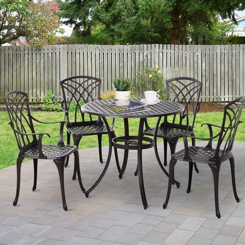 Cast aluminium seater - cast, 4-seater