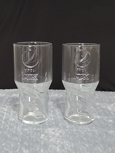 Pepsi max drinking glasses - x2,