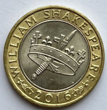 2016 £2 William Shakespeare