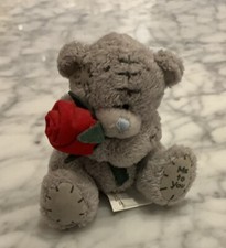 Small Teddy with red rose Valentine gift 'Me to You' 3 inches