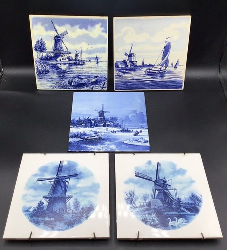 Vtg holland tiles - vtg, h&r