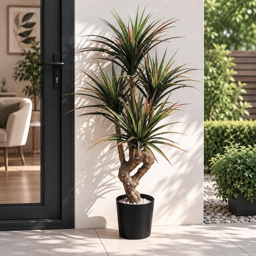 Artificial palm tree realistic - artificial,