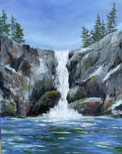 Hand Painted Acrylic Canvas
