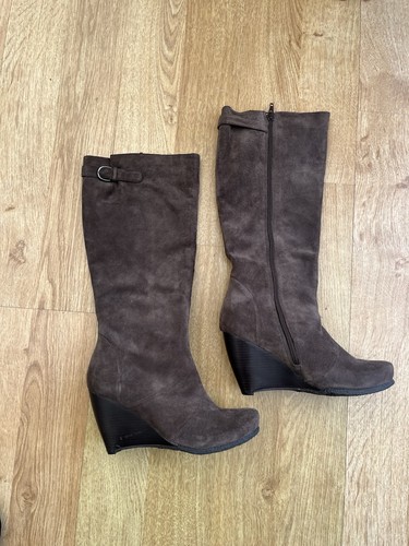 Bertie brown suede knee - bertie,