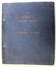 HUMBER Super Snipe Car Owners