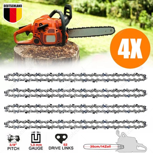Chainsaw chains fits - 4x, 14"