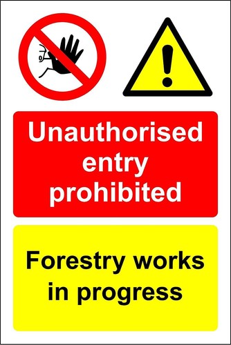 Forestry works progress - ,