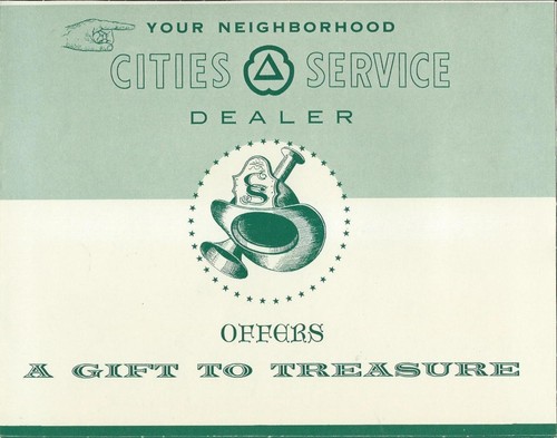 1960 cities service gas - 1960,