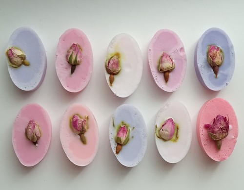 Oval scented soaps with - scented,