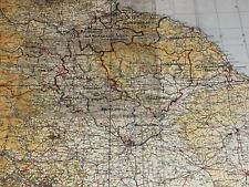 Vintage RAF North Yorkshire East Riding Map
