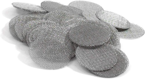 New metal pipe screens - metal, silver