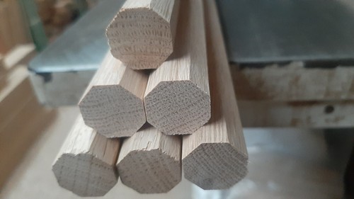 Octagonal 20mm oak dowel peg - octagonal, dowel/peg