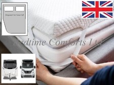 Caravan / Motor Home Memory Foam Mattress Topper (Diagonal Cut Curve) TURO