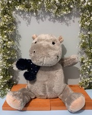 Heatable Pouch Hippo Plush Toy