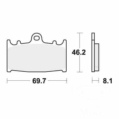 Trw brake pads carbon - trw,