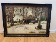 Artist Nicolas Santuangco Oil