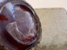 Georgian wax seal pendant - georgian,