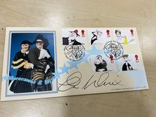 ERNIE WISE OBE Signed 1998 GB Comedians Morecambe & Wise #266