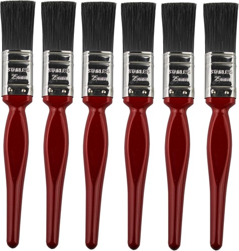 One inch paint - 6, brushes