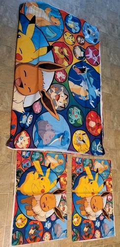Pokémon and friends bed duvet - pokémon,