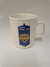 Ceramic Mug / Cup Vintage 1980 Doctor Who TARDIS From Blackpool Exhibition.