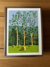 David hockney three trees - david, and