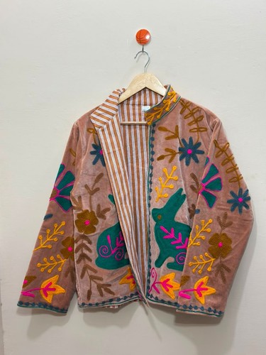 Women handmade suzani velvet - women's,