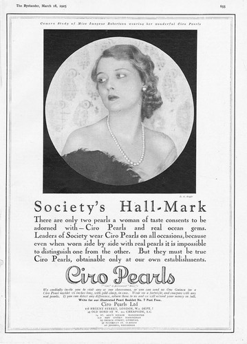Ciro pearls society hallmark - ciro,