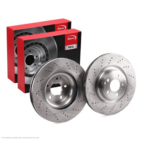Apec front brake discs for - 2x,